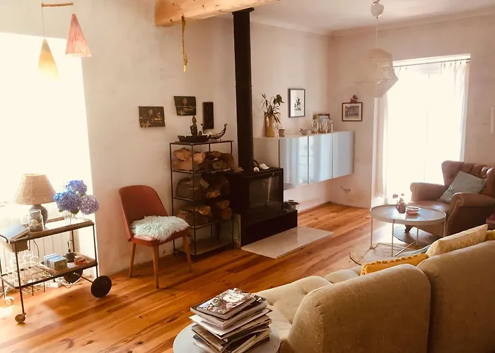 Nyaraló Casa Cao Charmantes Mit Garten Sao Domingos (Sao Bartolomeu dos Galegos)